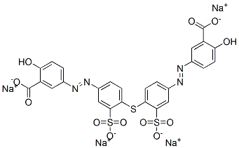 CAS#: 6391-20-4， Tetrasodium 5,5'-[Thiobis[(3-Sulphonato-p-Phenylene)Azo]]Disalicylate