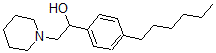 CAS#: 63991-19-5， 4-Hexyl-alpha-(Piperidinomethyl)Benzyl Alcohol