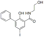 CAS#: 63992-47-2, 2-Hydroxy-N-(2-Hydroxyethyl)-5-Iodo-1,1'-Biphenyl-3-Carboxamide