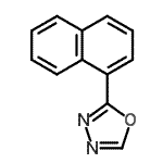 CAS#: 64001-71-4， 2-(1-Naphthyl)-1,3,4-oxadiazole