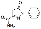 structure of CAS# 6401-98-5, 5-Oxo-1-Phenyl-2-Pyrazoline-3-Carboxamide;5-Keto-1-Phenyl-4H-Pyrazole-3-Carboxamide;1H-Pyrazole-3-Carboxamide, 4,5-Dihydro-5-Oxo-1-Phenyl-;5-Oxo-1-Phenyl-2-Pyrazoline-3-Carboxamide