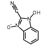 CAS#: 64010-77-1， 1-Hydroxy-1H-benzimidazole-2-carbonitrile 3-oxide
