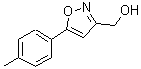 structure of CAS# 640291-93-6, [5-(4-Methylphenyl)-1,2-oxazol-3-yl]methanol;[5-(4-methylphenyl)isoxazol-3-yl]methan-1-ol;[5-(4-methylphenyl)isoxazol-3-yl]methanol;3-isoxazolemethanol, 5-(4-methylphenyl)