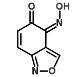 CAS#: 640293-17-0， (4Z)-4-(Hydroxyimino)-2,1-benzoxazol-5(4H)-one