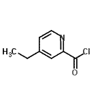 CAS#: 640296-11-3， 4-Ethyl-2-pyridinecarbonyl chloride