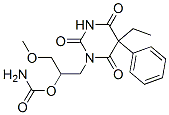 CAS#: 64038-13-7， 1-[2-(Aminocarbonyloxy)-3-Methoxypropyl]-5-Ethyl-5-Phenylbarbituric Acid