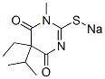 CAS#: 64038-17-1， 5-Ethyl-1-Methyl-5-(1-Methylethyl)-2-Sodiothio-4,6(1H,5H)-Pyrimidinedione