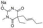 CAS#: 64038-20-6， 5-Ethyl-1-Methyl-5-(2-Pentenyl)-2-Sodiooxy-4,6(1H,5H)-Pyrimidinedione