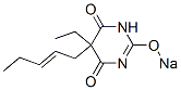 CAS#: 64038-21-7， 5-Ethyl-5-(2-Pentenyl)-2-Sodiooxy-4,6(1H,5H)-Pyrimidinedione