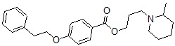 CAS#: 64050-39-1， 3-(2-Methylpiperidino)Propyl 4-Phenethyloxybenzoate