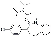 CAS#: 64058-64-6， 2,3,4,5-Tetrahydro-3-(4-Chlorophenyl)-1-[3-(Diisopropylamino)Propyl]-1H-1-Benzazepin-2-One