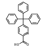 CAS#: 64063-57-6， 5-Trityl-2-Pyridinecarboxylic Acid