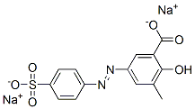 CAS#: 6408-91-9， Disodium 3-methyl-5-((4-sulphonatophenyl)azo)salicylate