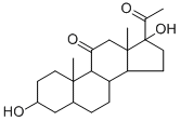 CAS 登录号:641-78-1, (3alpha,5beta)-3,17-二羟基-孕甾烷-11,20-二酮