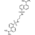 CAS#: 64144-62-3， N,N'-1,3-Propanediylbis[5-(dimethylamino)-1-naphthalenesulfonamide]