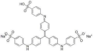 CAS#: 6415-98-1， Disodium 4-[[4-[Bis[4-[(4-Sulphonatophenyl)Amino]Phenyl]Methylene]Cyclohexa-2,5-Dien-1-Ylidene]Amino]Benzenesulphonate