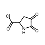 CAS#: 64154-86-5， 4,5-Dioxoprolyl chloride
