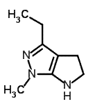 CAS#: 641578-47-4， 3-Ethyl-1-methyl-1,4,5,6-tetrahydropyrrolo[2,3-c]pyrazole