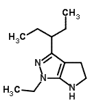 CAS#: 641587-28-2， 1-Ethyl-3-(3-pentanyl)-1,4,5,6-tetrahydropyrrolo[2,3-c]pyrazole