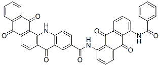 CAS#: 6417-38-5， N-[5-(Benzoylamino)-9,10-Dihydro-9,10-Dioxoanthryl]-5,8,13,14-Tetrahydro-5,8,14-Trioxonaphth[2,3-c]Acridine-10-Carboxamide