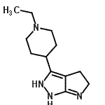 CAS#: 641991-57-3， 3-(1-Ethyl-4-piperidinyl)-1,2,4,5-tetrahydropyrrolo[2,3-c]pyrazole
