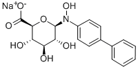 CAS#: 64201-63-4， 1-((1,1'-Biphenyl)-4-Ylhydroxyamino)-1-Deoxy-beta-D-Glucopyranuronic Acid Monosodium Salt