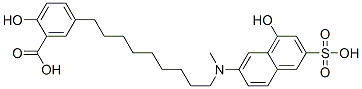 CAS#: 6421-79-0， 7-[N-Methyl-N-(3-Carboxy-4-Hydroxyphenylnonyl)]Amino-1-Naphthol-3-Sulfonic Acid