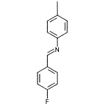 CAS#: 64222-87-3， (E)-1-(4-Fluorophenyl)-N-(4-iodophenyl)methanimine