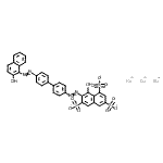 CAS#: 6426-67-1， Trisodium 8-Hydroxy-7-({4'-[(2-Hydroxy-1-Naphthyl)Diazenyl]-4-Biphenylyl}Diazenyl)-1,3,6-Naphthalenetrisulfonate