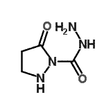 CAS#: 64341-42-0， 5-Oxo-1-pyrazolidinecarbohydrazide