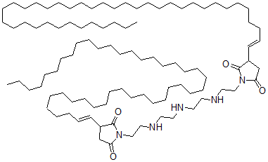 CAS#: 64365-62-4， 1-[2-[[2-[[2-[[2-[2,5-Dioxo-3-(Tetracontenyl)-1-Pyrrolidinyl]Ethyl]Amino]Ethyl]Amino]Ethyl]Amino]Ethyl]-3-(Dotetracontenyl)Pyrrolidine-2,5-Dione