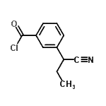 CAS#: 64379-73-3， 3-(1-Cyanopropyl)benzoyl chloride
