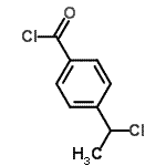 CAS#: 64382-49-6， 4-(1-Chloroethyl)benzoyl chloride