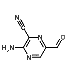 CAS#: 64440-74-0， 3-Amino-6-formyl-2-pyrazinecarbonitrile