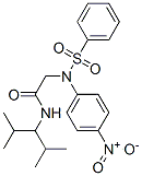 CAS#: 6448-97-1， 2-[Benzenesulfonyl-(4-Nitrophenyl)Amino]-N-(2,4-Dimethylpentan-3-Yl)Acetamide