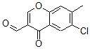 structure of CAS# 64481-12-5, 6-Chloro-7-Methyl-4-Oxo-4H-1-Benzopyran-3-Carboxaldehyde;6-Chloro-7-Methyl-4-Oxo-4H-1-Benzopyran-3-Carboxaldehyde 6-Chloro-7-Methylchromone-3-Carboxaldehyde;6-CHLORO-7-METHYL-4-OXO-4H-1-BENZOPYRAN-3-CARBOXALDEHYDE;6-CHLORO-7-METHYL-4-OXO-4H-CHROMENE-3-CARBALDEHYDE