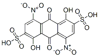 CAS#: 6449-09-8， 1,5-Dihydroxy-4,8-Dinitro-9,10-Dioxo-9,10-Dihydroanthracene-2,6-Disulfonic Acid