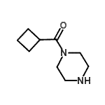 CAS#: 64579-67-5， Cyclobutyl(1-piperazinyl)methanone