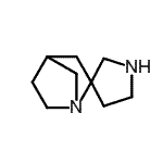 CAS#: 646055-82-5， Spiro[1-azabicyclo[2.2.1]heptane-2,3'-pyrrolidine]
