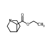 CAS#: 646055-95-0， Ethyl 1-azabicyclo[2.2.1]heptane-7-carboxylate