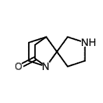 CAS#: 646055-97-2， 2H-Spiro[1-azabicyclo[2.2.1]heptane-7,3'-pyrrolidin]-2-one