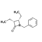 CAS#: 646067-36-9， (3R,4S)-1-Benzyl-3,4-diethyl-2-azetidinone