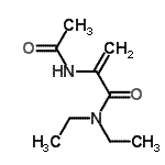 CAS#: 646072-00-6， 2-Acetamido-N,N-diethylacrylamide