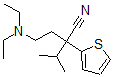 CAS#: 64647-31-0， alpha-[2-(Diethylamino)Ethyl]-alpha-(1-Methylethyl)-2-Thiopheneacetonitrile