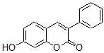 structure of CAS# 6468-96-8, 7-Hydroxy-3-Phenyl-2H-1-Benzopyran-2-One;7-HYDROXY-3-PHENYLCOUMARIN (3-PHENYLUMBELLIFERONE);3-PHENYLUMBELLIFERONE, FOR FLUOR-ESCENCE;7-Hydroxy-3-Phenyl-2H-Benzopyran-2-One