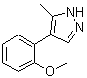 CAS#: 647825-31-8， 4-(2-Methoxyphenyl)-5-methyl-1H-pyrazole