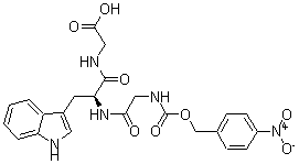 CAS 登录号：64792-79-6， N-[N-[N-[[(4-硝基苯基)甲氧基]羰基]甘氨酰]-L-色氨酰]-甘氨酸