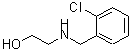 结构式 CAS# 64834-58-8, 2-[(2-氯苄基)氨基]乙醇