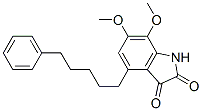CAS#: 64838-04-6， 6,7-Dimethoxy-4-(5-Phenylpentyl)-1H-Indole-2,3-Dione