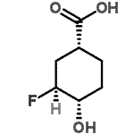 CAS#: 648419-97-0， (1R,3S,4S)-3-Fluoro-4-hydroxycyclohexanecarboxylic acid
